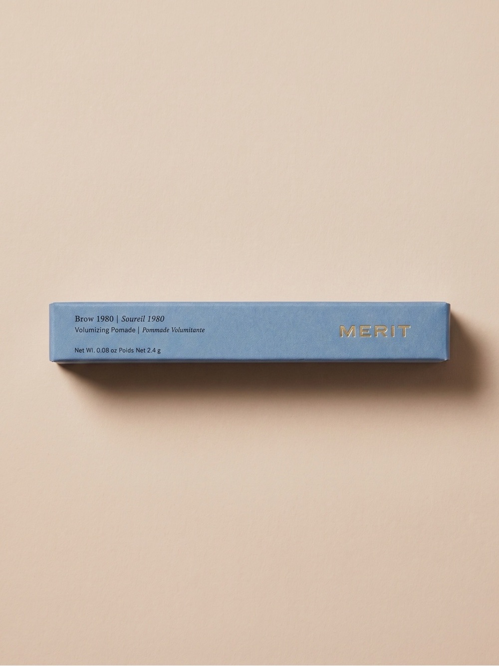 Merit Brow Volumizing Pomade - Blue Packaging